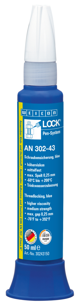 WEICONLOCK® AN 302-43 | medium strength, higher viscosity, with drinking water approval