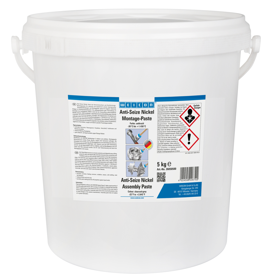 Anti-Seize Nikel Montaj Macunu | lubricant and release agent paste, high-temperature-resistant